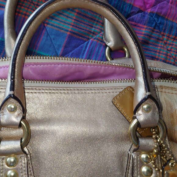 Coach Gold Ikat Op Art - Picture 9 of 15